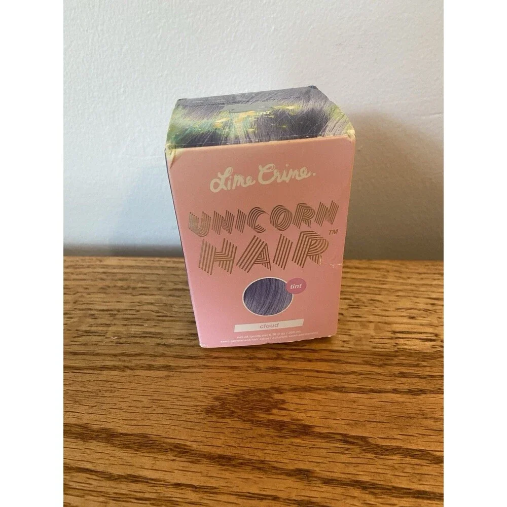 Lime Crime Unicorn Hair Dye TINT Semi Permanent CLOUD 6.76 Fl oz New Blue